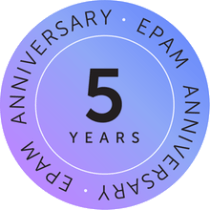 EPAM 6+ years